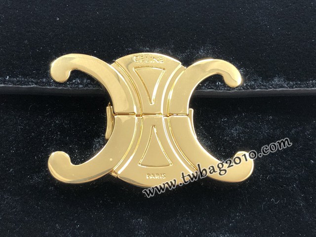 Celine專櫃2023新款Triomphe Shoulder Bag 194143 賽琳最新款凱旋門腋下包 sldj2418